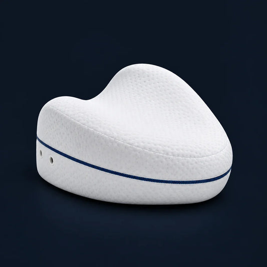 Almohada viscoelastica para piernas y rodillas